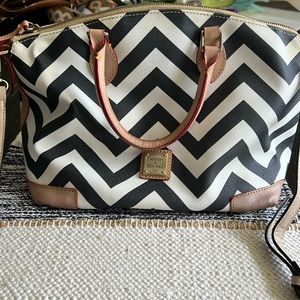 Dooney Bourke strip bag